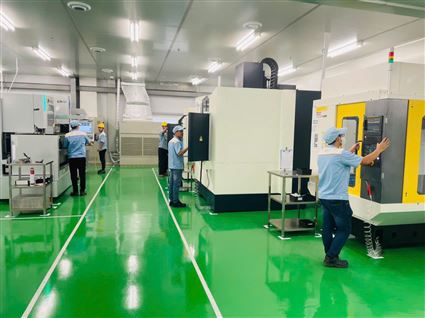KHU VỰC SẢN XUẤT KHUÔN ÉP NHỰA